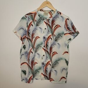Maison Scotch Malibu Floral Palm Print Size 2